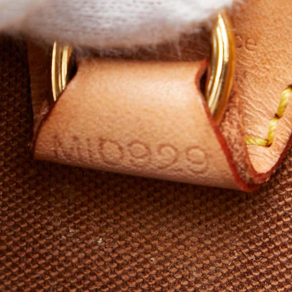 LOUIS VUITTON Authentic Brown Monogram Leather Ellipse Backpack - Picture 10 of 11